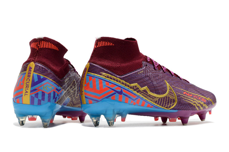 Chuteira Campo Nike Air Zoom Mercurial Superfly 9 SG Elite + Brindes Exclusivos