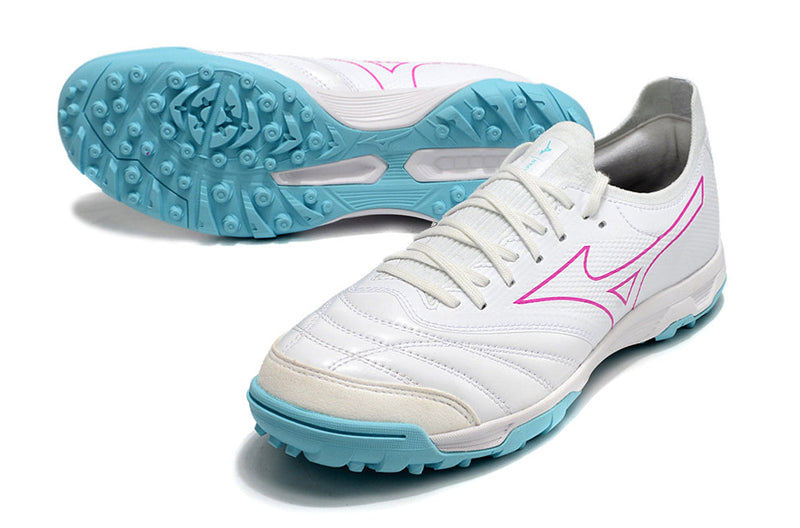 Chuteira Society Mizuno Morelia TF Elite + Brindes Exclusivos