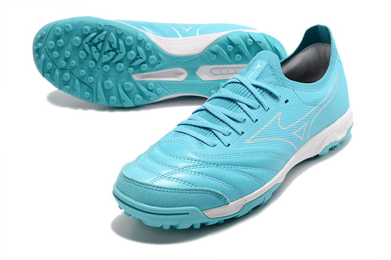 Chuteira Society Mizuno Morelia TF Elite + Brindes Exclusivos
